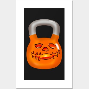 Kettlebell Halloween Posters and Art